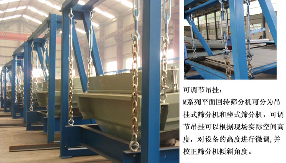 方形搖擺篩支撐